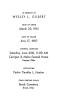 Funeral Card - Wesley L. Gilbert Funeral Card - Wesley L. Gilbert