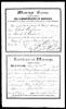 Marriage Lic - Birch Musselman & Sarah Virginia Cochran