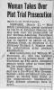 Newspaper Article - Unknown - FBI Trial - WWC III Newspaper Article - Unknown - FBI Trial - WWC III